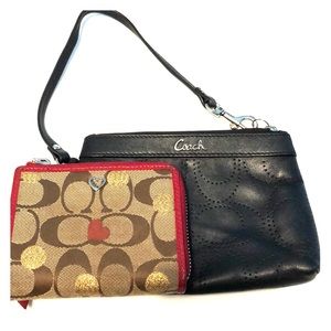 Coach Wristlet and Wallet